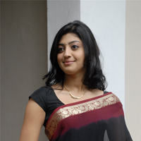 Praneetha hot in transparent black saree | Picture 68324